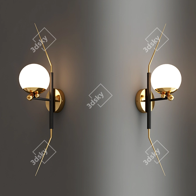 James Allen Chianti LED Sconce 3D model image 2