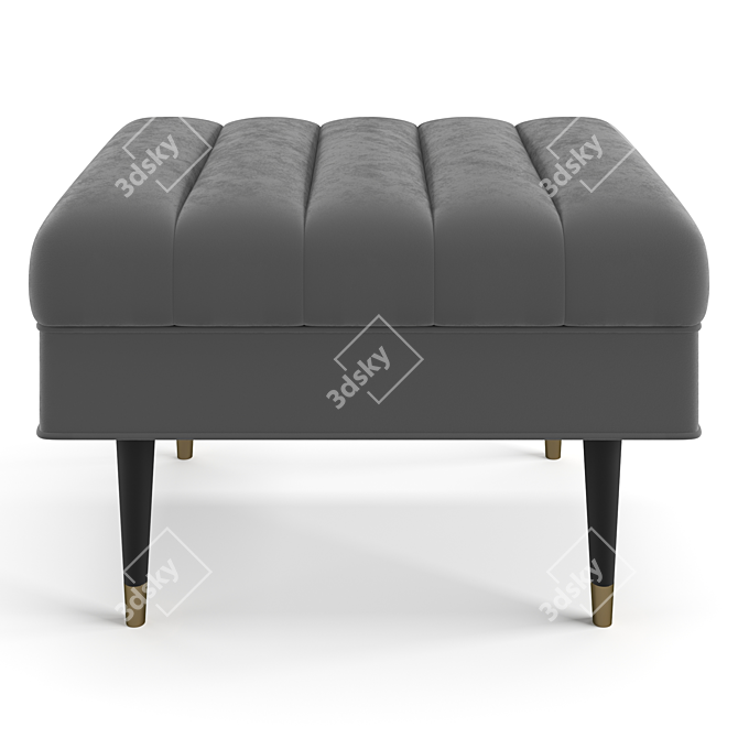 Eichholtz Margot Upholstered Bench 3D model image 5