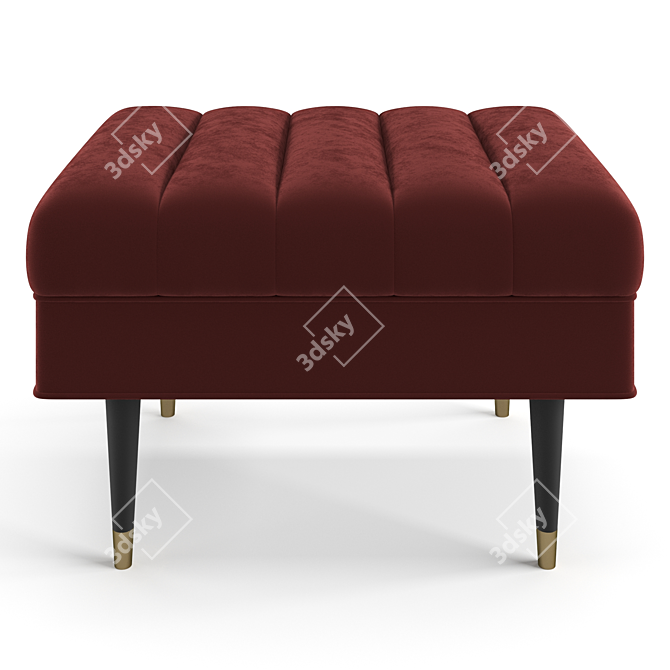 Eichholtz Margot Upholstered Bench 3D model image 6