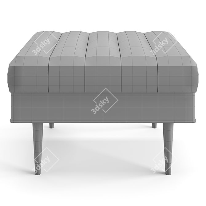 Eichholtz Margot Upholstered Bench 3D model image 7