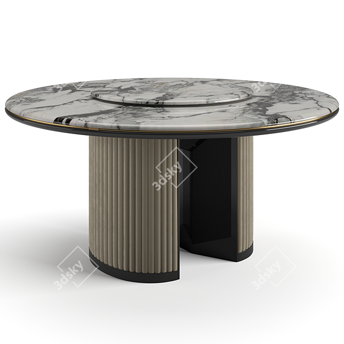 Luxury Visionnaire Dining Set: Palace & Sunny 3D model image 4