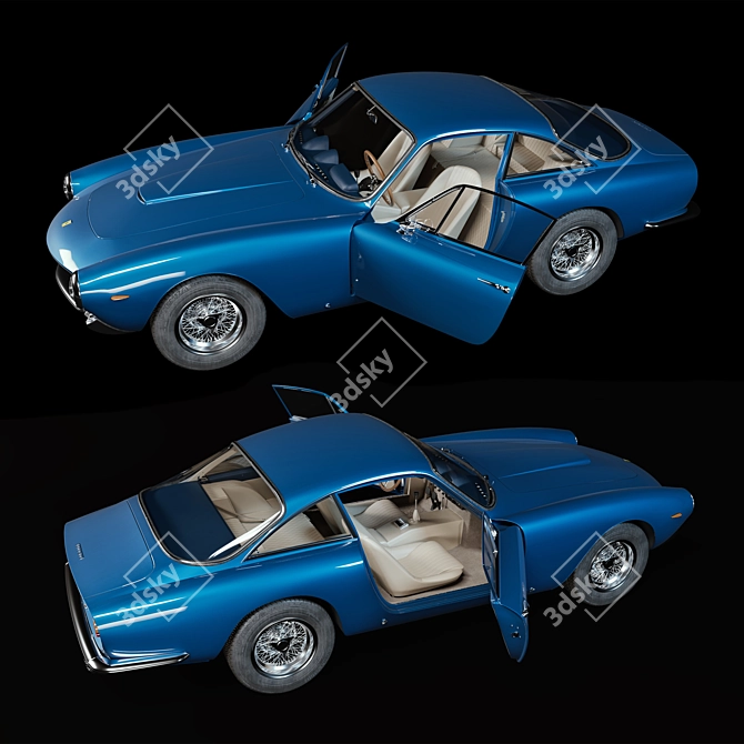 High-Quality Ferrari 3D Model 3D model image 3