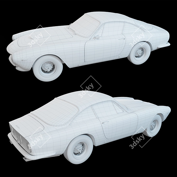 High-Quality Ferrari 3D Model 3D model image 6