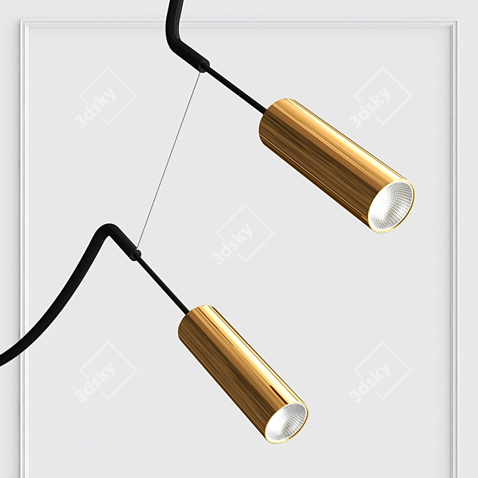 Title: Axo Light Liaison Pendant Lamp 3D model image 3