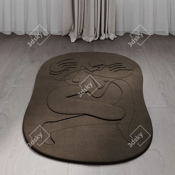 ASCEND NO. 07 Rug by FOROM 3D model image 2