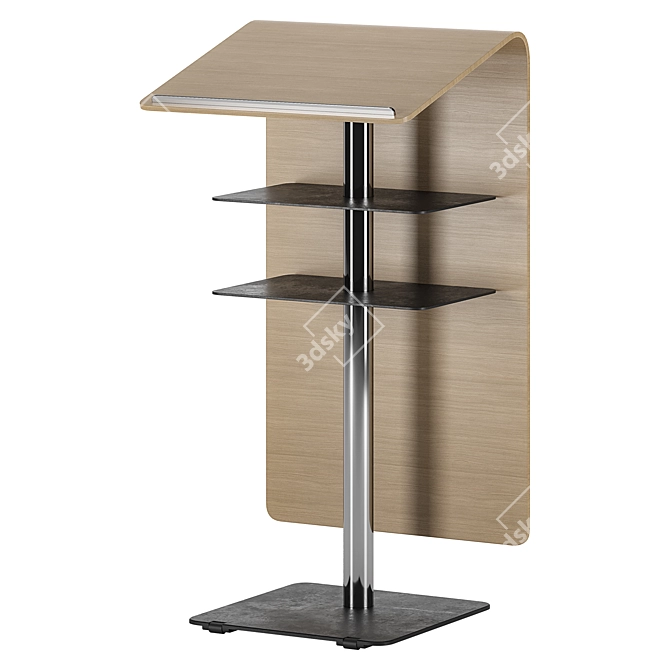 Brunner A-Pult Presentation Stand 3D model image 4