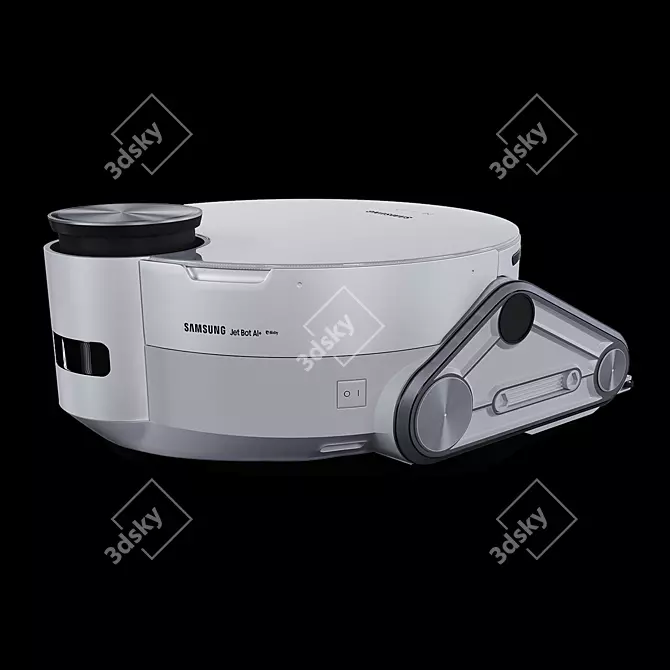 Samsung JetBot90 AI+ Robot Vacuum 3D model image 8