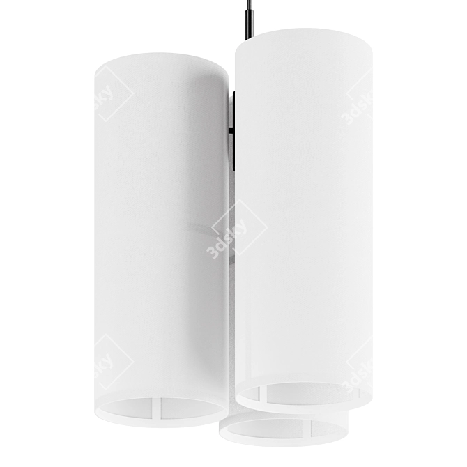 Cluster Pendant Hashira Lamp - Menu 3D model image 2