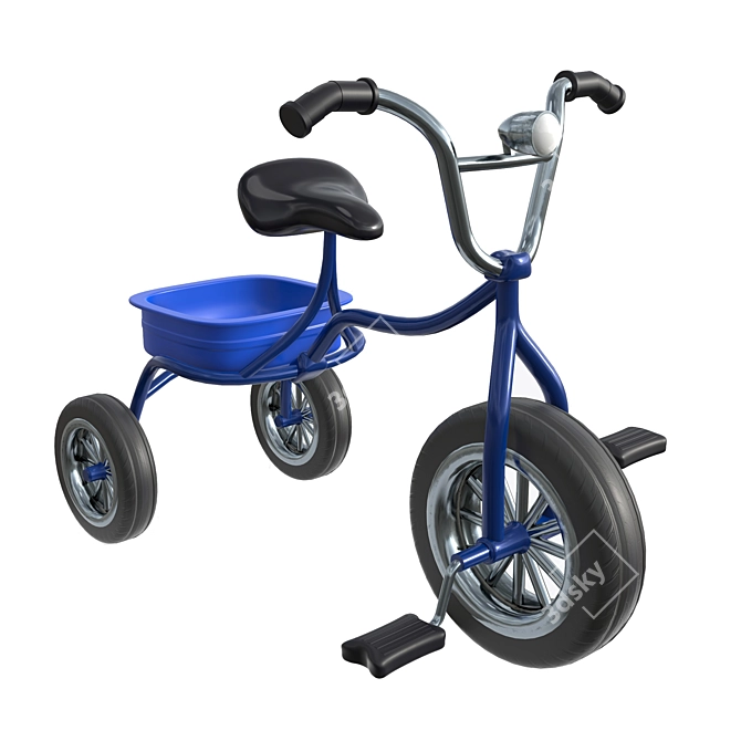 Kids Bike 3D Model High-Quality 3D model image 1