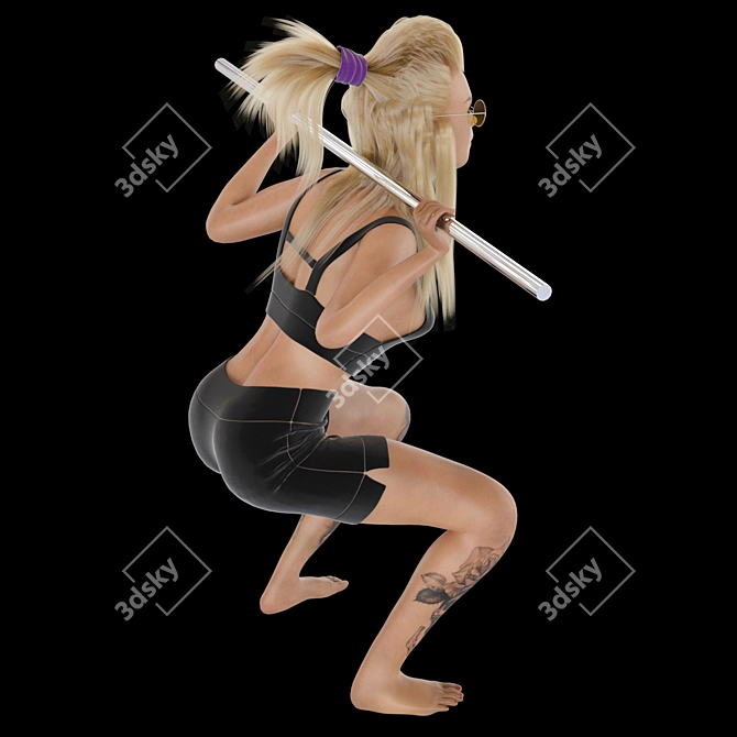 Fitness Model for Gym Setup 3D model image 2