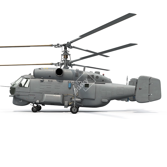 Soviet Ka-27 Helicopter Model 3D model image 3