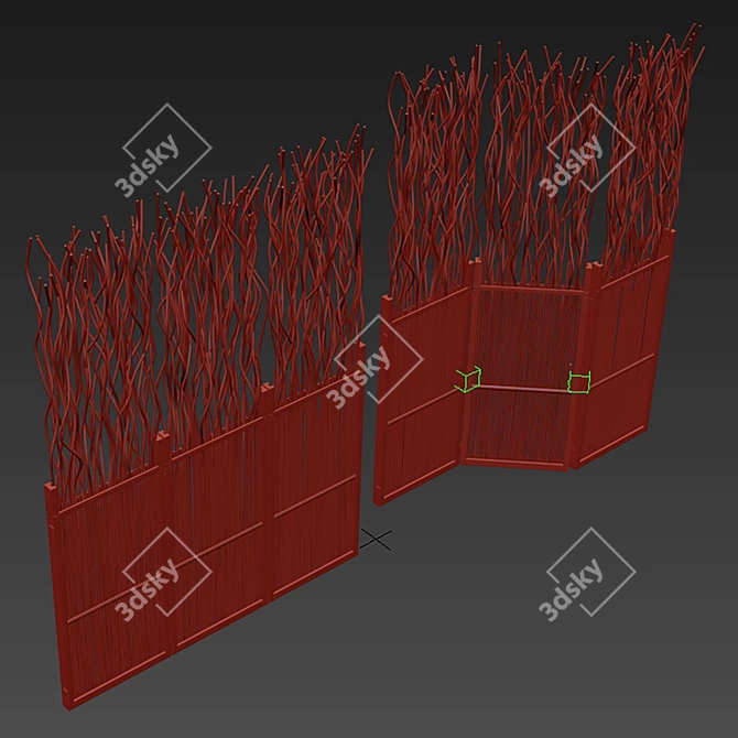 High-Resolution Textured Branch 3D Model 3D model image 6