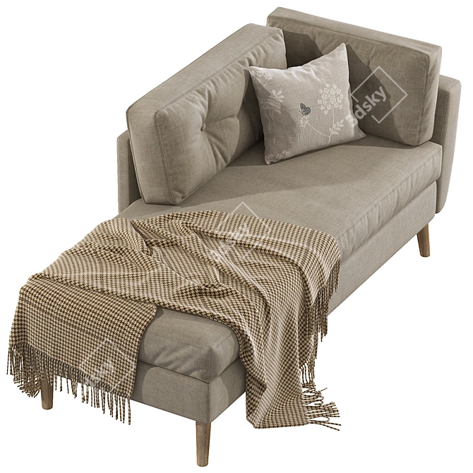 Contemporary Modern Daybed Norfolk 3D model image 3