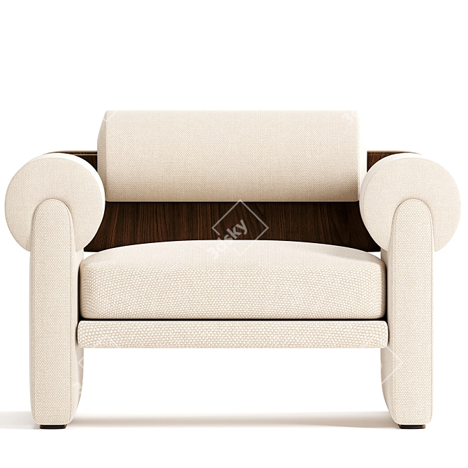 Mid-Century Comfort Charm 3D model image 2