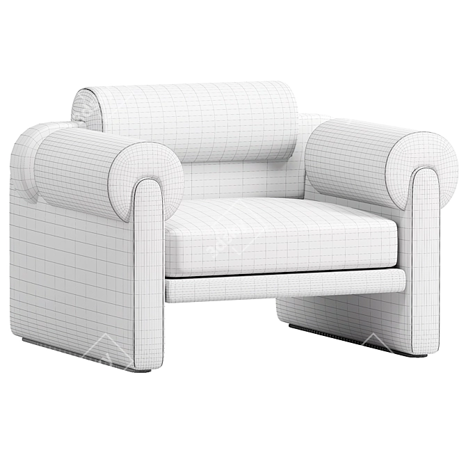 Mid-Century Comfort Charm 3D model image 4