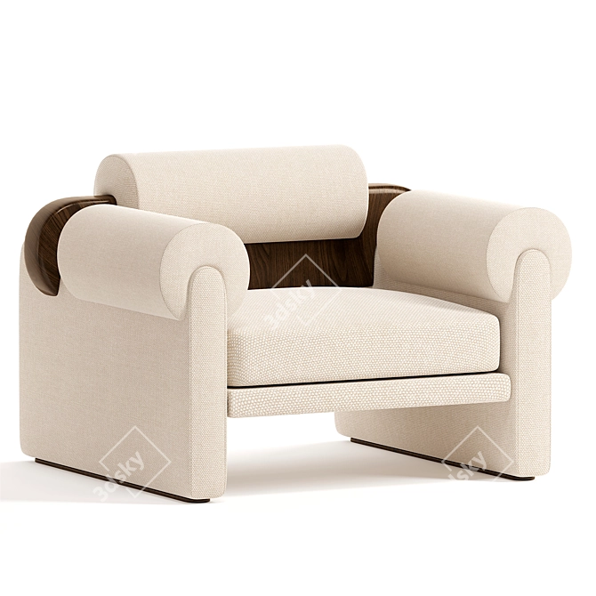 Mid-Century Comfort Charm 3D model image 5