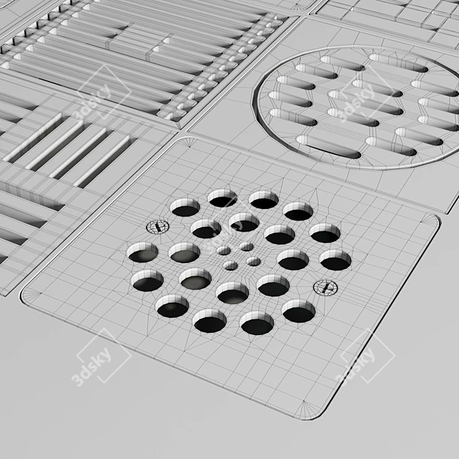 Streamline Drainage System - 3D Compatible 3D model image 6