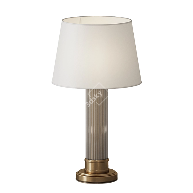 Charleston Table Lamp Collection 3D model image 1