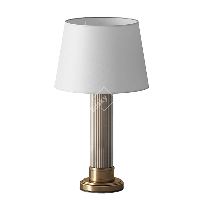 Charleston Table Lamp Collection 3D model image 3