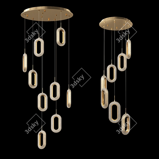 Modern Design Kezia Wall Lamp 3D model image 4