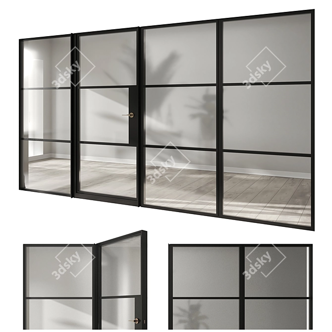 Smartsystems Hinged Doors - Vray & Corona Compatible 3D model image 1