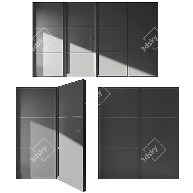 Smartsystems Hinged Doors - Vray & Corona Compatible 3D model image 6