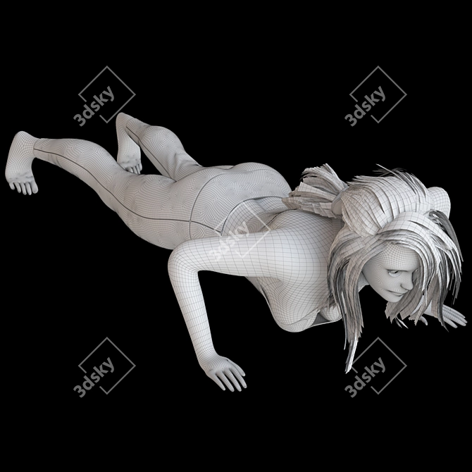 Fitness Model for Gym Display 3D model image 3