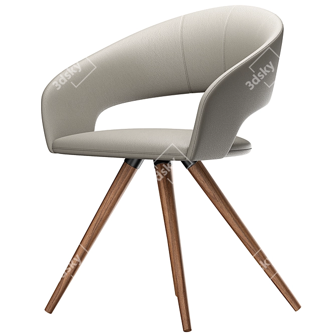 Stylish ICARUS Chair, Modern Design 3D model image 3