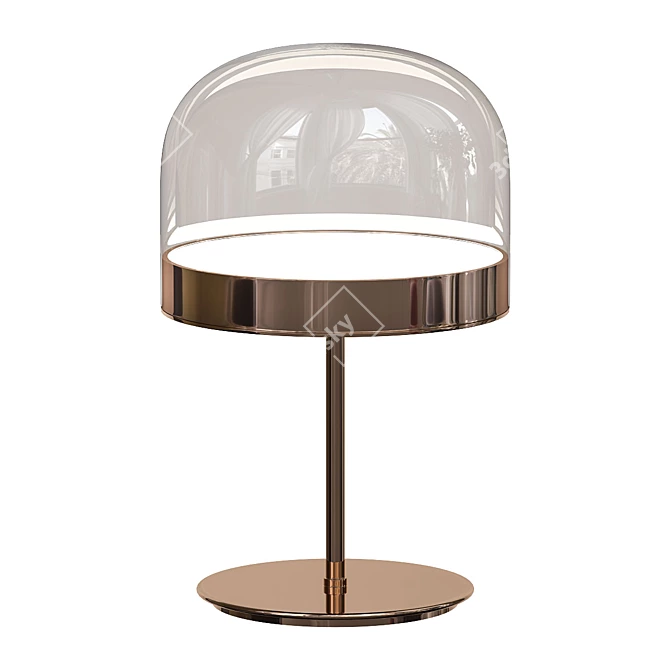  Rose Gold NOTEN TAB Lamp 3D model image 1