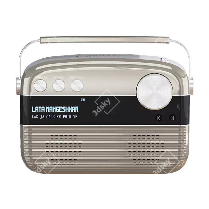 Saregama Carvaan: Retro Music Bliss 3D model image 1