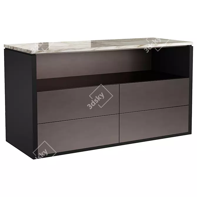  Serene Night Drawer Organizer 3D model image 3