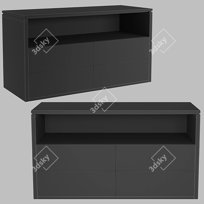  Serene Night Drawer Organizer 3D model image 4