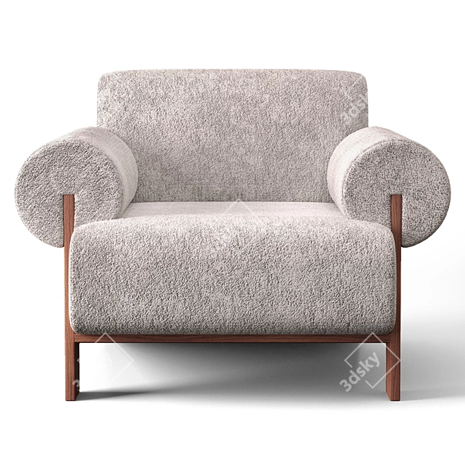 Paloma Chair Contemporary Furniture 3D model image 3