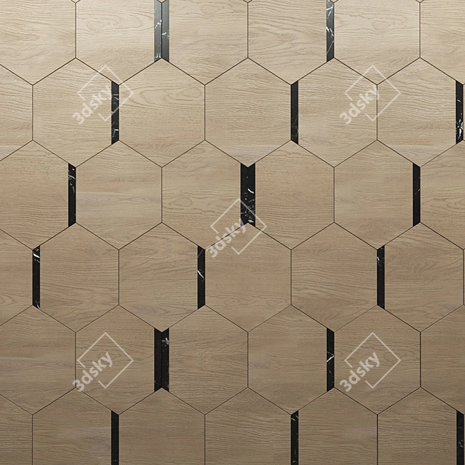 Luxury Alveo Parquet Collection 3D model image 3