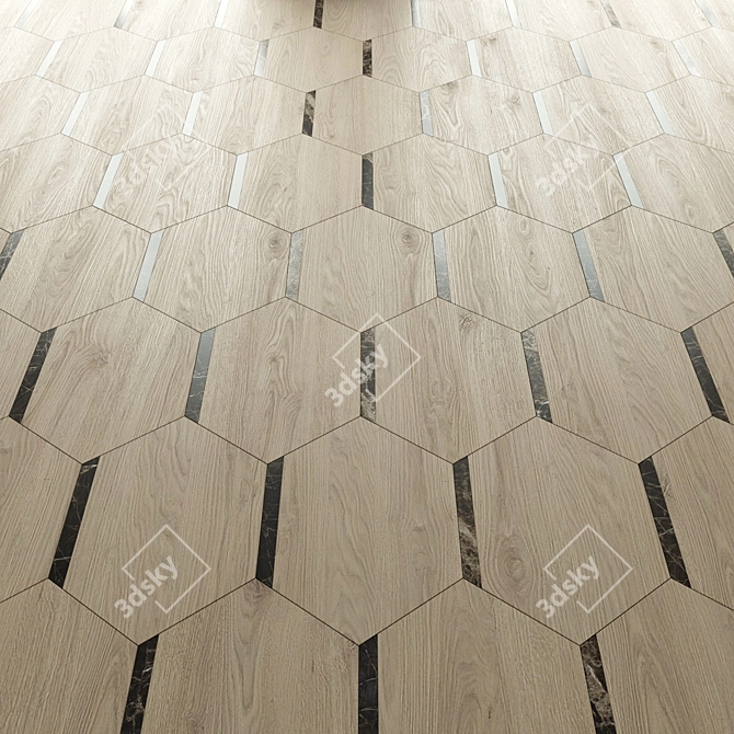 Luxury Alveo Parquet Collection 3D model image 6