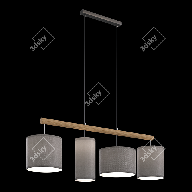 TK Lighting Deva Pendant Light 3D model image 14