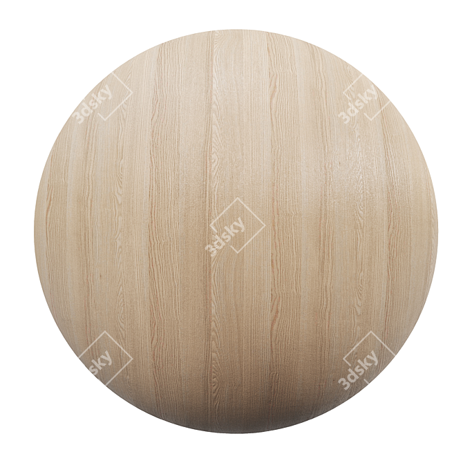 Natural Wood Texture Pack 3D model image 1