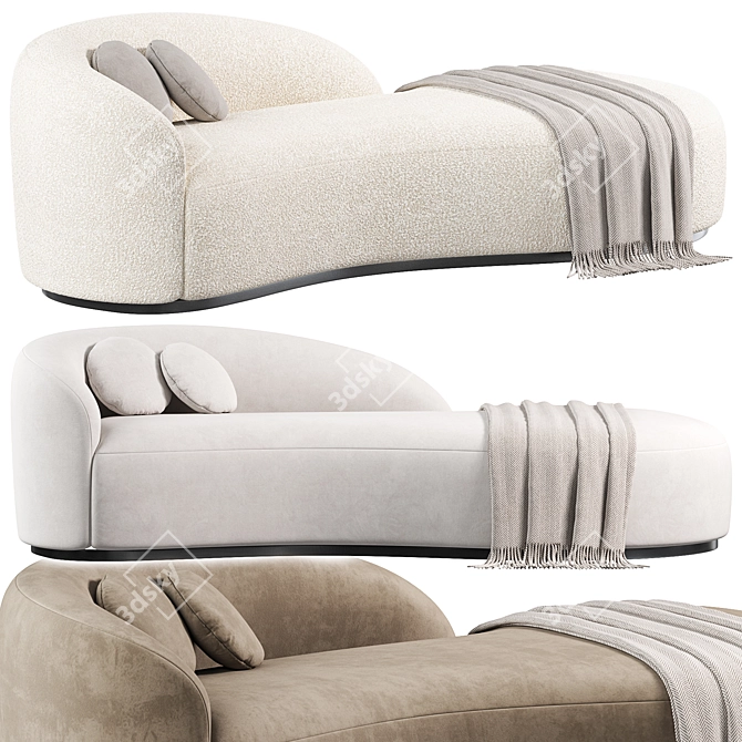 Stylish Bernd Sofa 2015 Version 3D model image 1