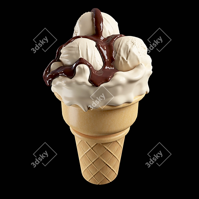 Frozen Treat 3D Model Toy 3D model image 1