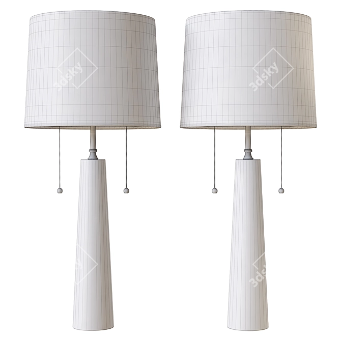 Arteriors Sidney Lamp 3D Model 3D model image 3