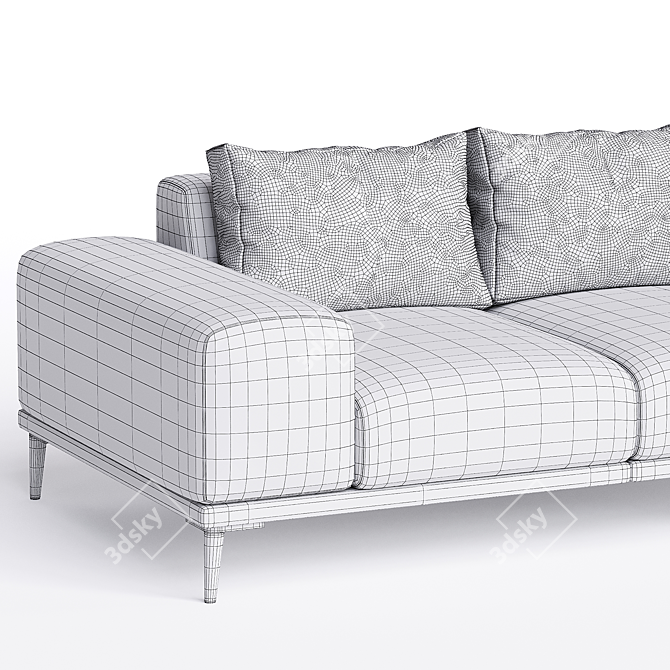 Lebom ODIL 2 Seater Sofa 3D model image 3