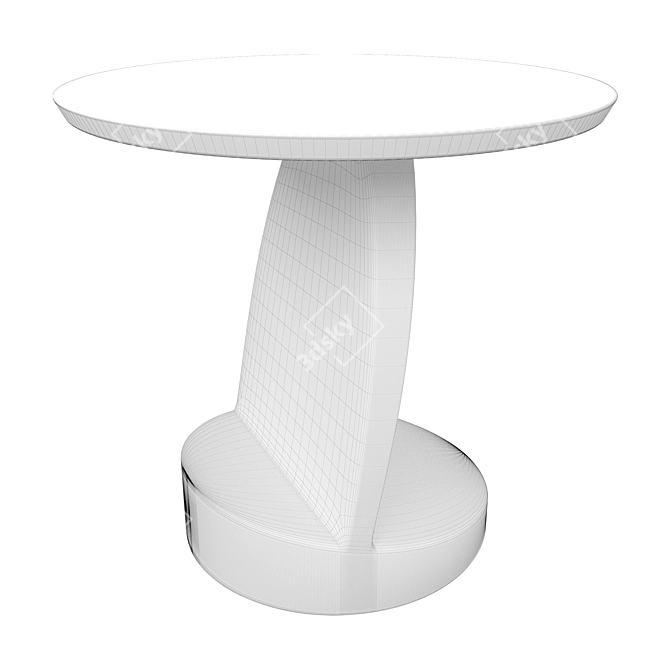 Oblic Side Table by Ethnicraft 3D model image 4