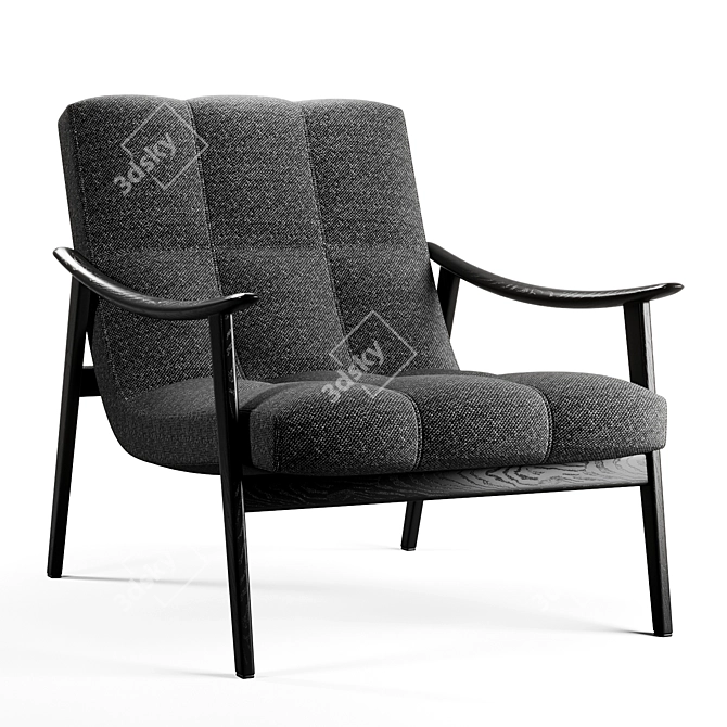 Fynn Minotti Armchair Collection 3D model image 3