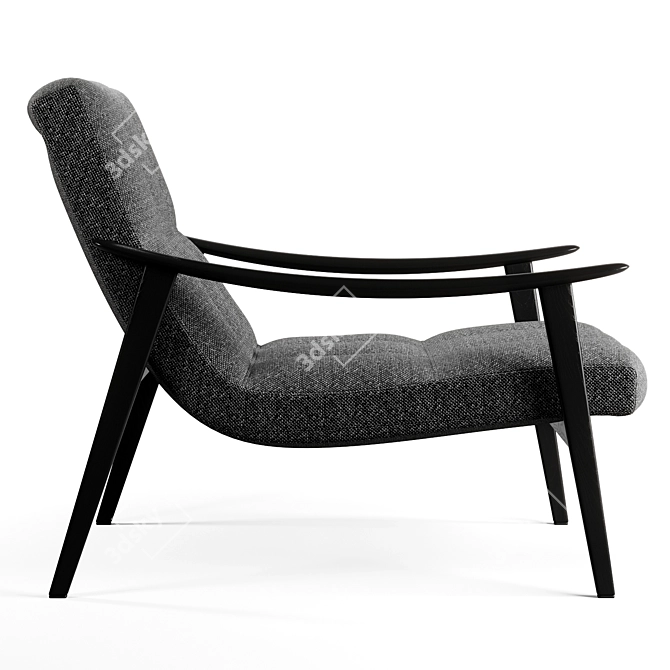 Fynn Minotti Armchair Collection 3D model image 4