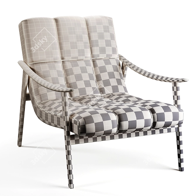 Fynn Minotti Armchair Collection 3D model image 7