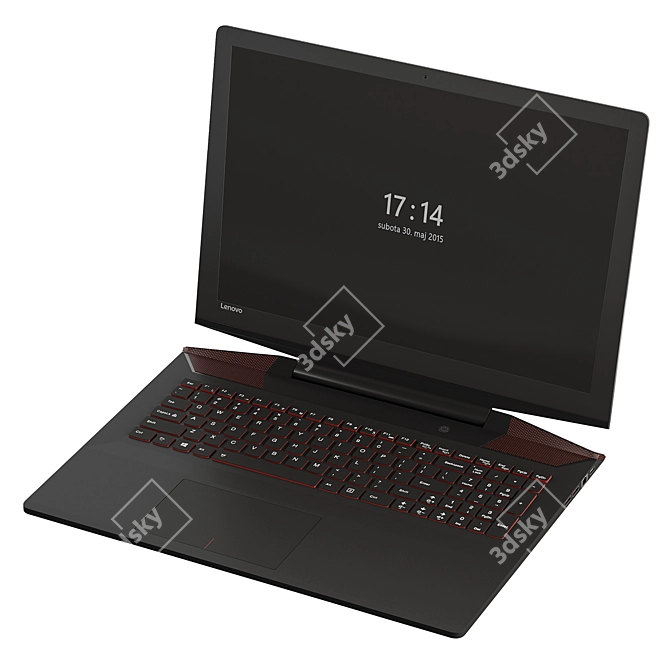 Lenovo Y700 Gaming Powerhouse 3D model image 2