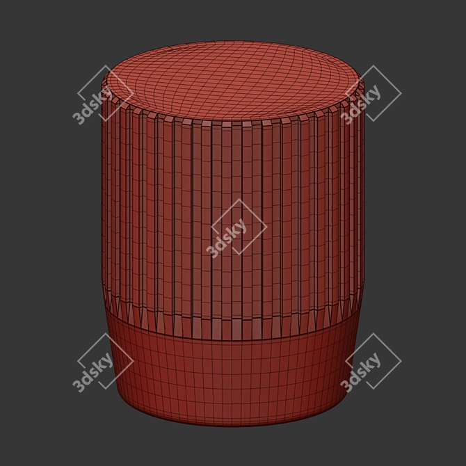 Arbor Stool Unit: cm Vray 3D model image 3