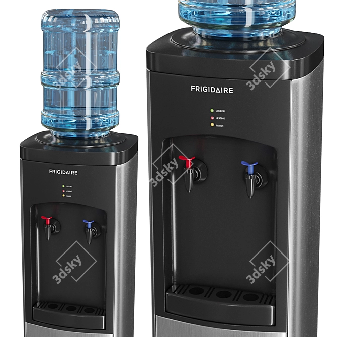 3D Modeling Water Cooler Replica 3D model image 4