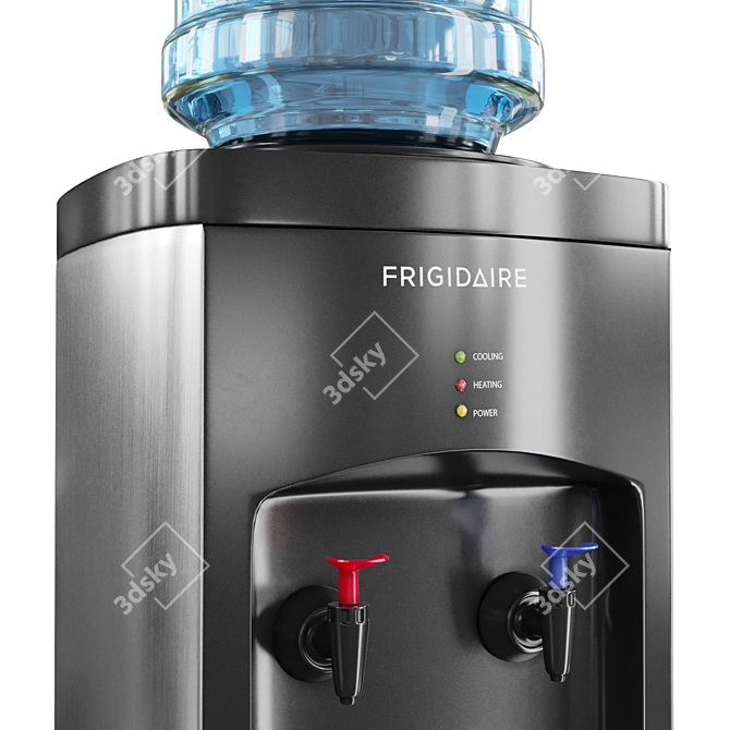 3D Modeling Water Cooler Replica 3D model image 6