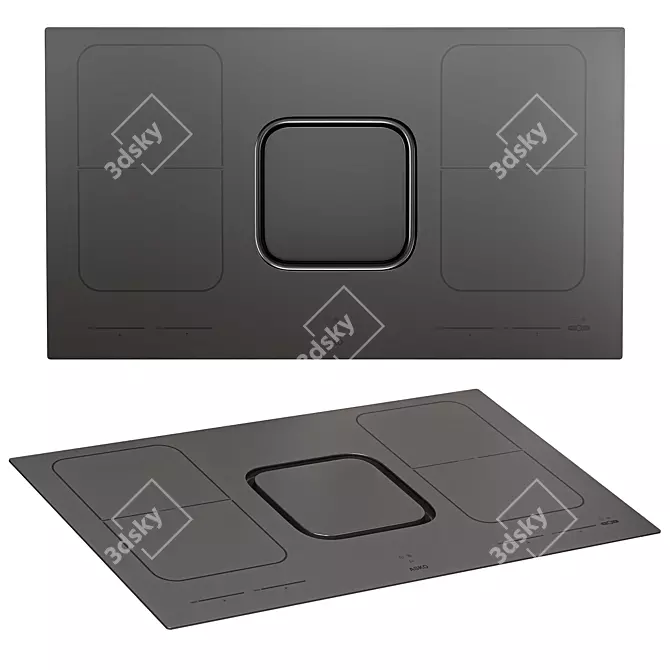 Asko Appliance Set: Hobs, Hoods 3D model image 7